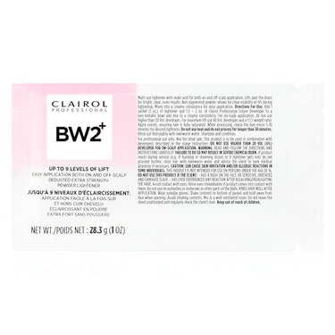 Clairol Professional BW2 Powder Lightener - 1 oz - ANNS BEAUTY SUPPLY